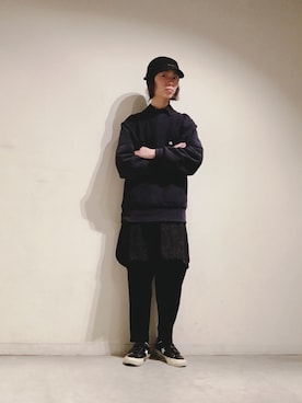 「ONE STAR」｜Tomohiro Yajimaさん（メンズ・173cm）の秋コーディネート