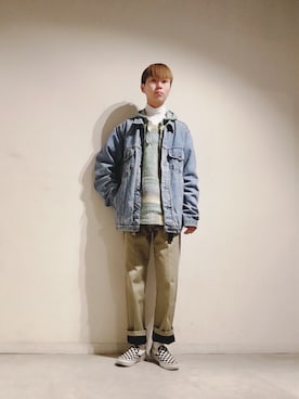 「bootleg」｜Tomohiro Yajimaさん（メンズ・173cm）の冬コーディネート