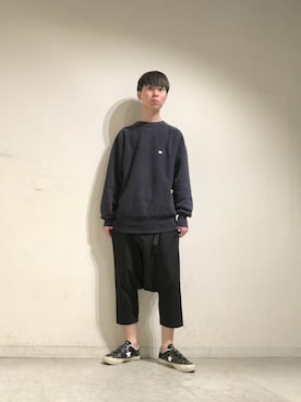「ONE STAR」｜Tomohiro Yajimaさん（メンズ・173cm）の夏コーディネート