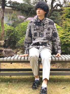 鈴木 裕矢さん(メンズ・171cm)の春コーディネート