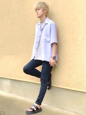 鈴木 裕矢さん(メンズ・171cm)の夏コーディネート