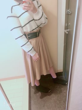 reさん（レディース・163cm）の春コーディネート