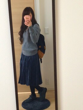 「LOVE BY e.m. （ラブバイイーエム）のアイテム（スマホケース/カバー）」を使った、madpandaさん（レディース・161cm）の春コーディネート