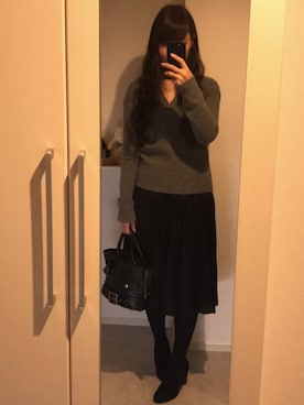 「LUCA/LADY LUCK LUCA（ルカ/レディラックルカ）のアイテム（スカート）」を使った、madpandaさん（レディース・161cm）の春コーディネート