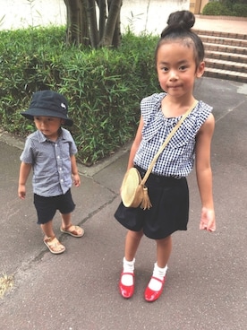 airi-nnさん（キッズ・120cm）の夏コーディネート