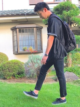 「アクティブ」｜「アイテム（その他）」を使った、よすけさん（メンズ・180cm）の夏コーディネート