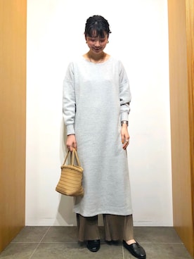 北川朋佳/Kitagawa Tomokaさん（レディース・166cm）の春コーディネート