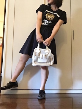 「TILA MARCH（ティラ マーチ）のアイテム」を使った、satsukiさん（レディース・156cm）の夏コーディネート