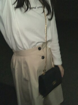 「AFRICA TARO（アフリカタロウ）のアイテム」を使った、Hinaさん（レディース・163cm）の春コーディネート