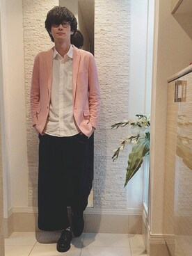 ピンクジャケット のメンズ人気ファッションコーディネート Wear