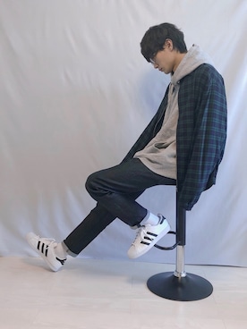 「オシャレパッソ」｜Tomさん（メンズ・186cm）の秋コーディネート