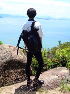 Tomさん（メンズ・186cm）の夏コーディネート