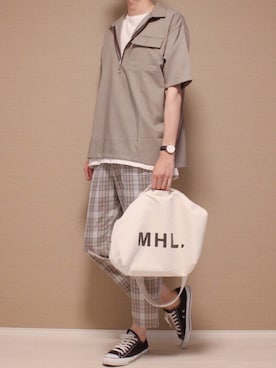 Tomさん（メンズ・186cm）の夏コーディネート