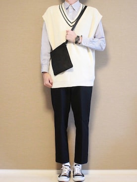 Tomさん（メンズ・186cm）の秋コーディネート