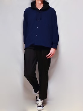 Tomさん（メンズ・186cm）の冬コーディネート