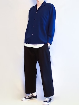 Tomさん（メンズ・186cm）の春コーディネート