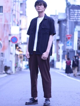 Tomさん(メンズ・186cm)の春コーディネート