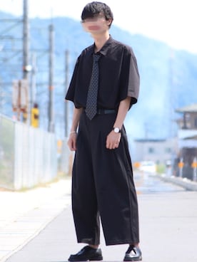 「アイテム（フォーマルスーツ/小物）」を使った、Tomさん（メンズ・186cm・20代）の夏コーディネート