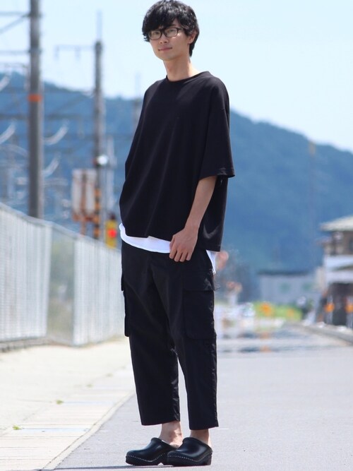 Tom ユニクロのtシャツ カットソーを使ったコーディネート Wear