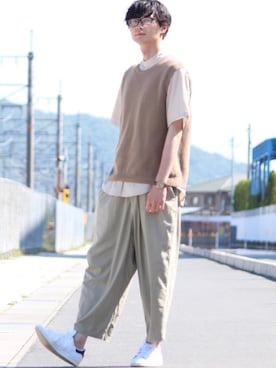 Tomさん（メンズ・186cm）の夏コーディネート