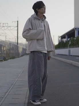 Tomさん(メンズ・186cm)の冬コーディネート