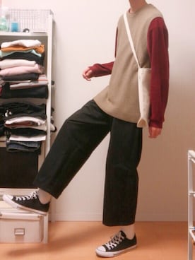 やっちゃん。さん（メンズ・175cm）の春コーディネート