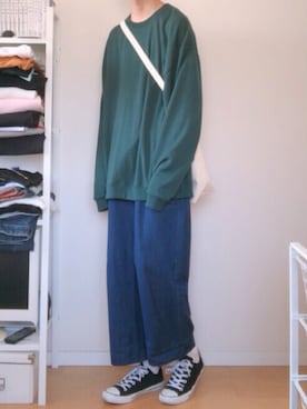 やっちゃん。さん（メンズ・175cm）の春コーディネート