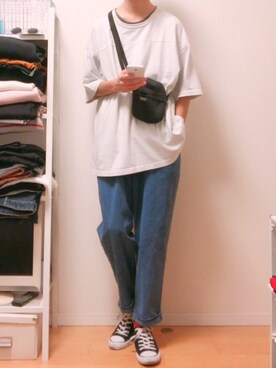 やっちゃん。さん（メンズ・175cm）の春コーディネート