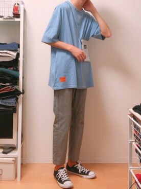 やっちゃん。さん（メンズ・175cm）の夏コーディネート