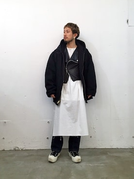 「banalchicbizarre」｜ShunNakagawaさん（メンズ・172cm）の冬コーディネート
