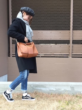 ryoco☺︎さん（レディース・167cm）の冬コーディネート