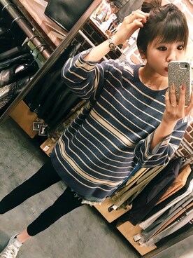 𝐍𝐚𝐨さん（レディース・164cm）の春コーディネート