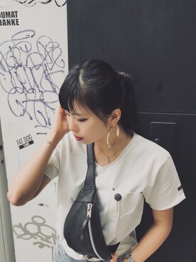 𝐍𝐚𝐨さん（レディース・164cm）の夏コーディネート