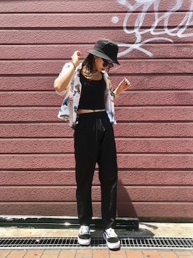 𝐍𝐚𝐨さん（レディース・164cm）の夏コーディネート