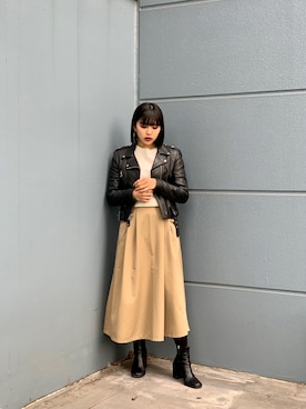 𝐍𝐚𝐨さん（レディース・164cm）の冬コーディネート