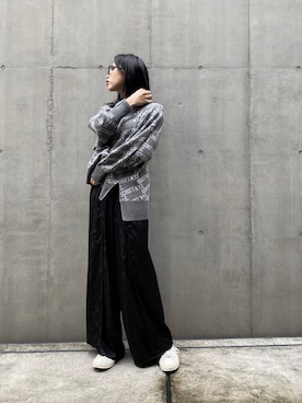 「タイパンツ」｜𝐍𝐚𝐨さん（レディース・164cm）の秋コーディネート