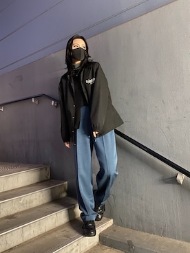 𝐍𝐚𝐨さん（レディース・164cm）の冬コーディネート