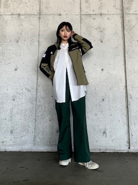 「RUMBLE RED（ランブルレッド）のアイテム」を使った、𝐍𝐚𝐨さん（レディース・164cm）の春コーディネート