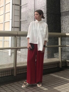 バングル リストバンドを使った 便所サンダル のレディース人気ファッションコーディネート Wear
