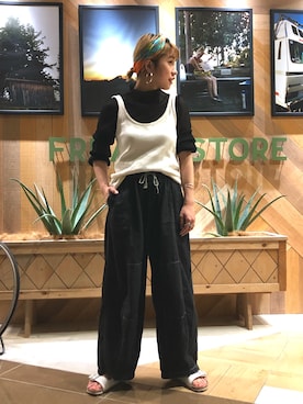 たはらさん（レディース・161cm）の春コーディネート