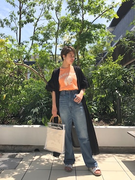 たはらさん（レディース・161cm）の春コーディネート