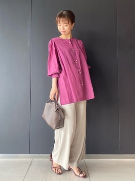 matsudaさん（レディース・162cm）の夏コーディネート