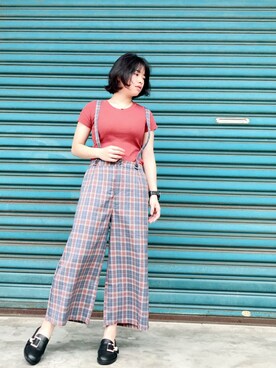 李韋柔さんのコーディネート