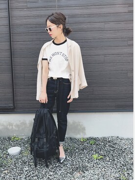 chiさん(レディース・162cm)の春コーディネート