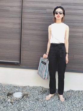 chiさん（レディース・162cm）の夏コーディネート