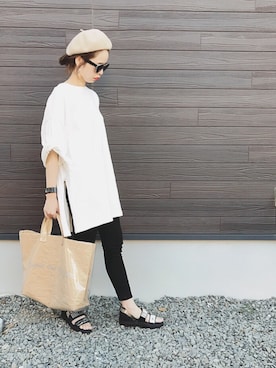 chiさん（レディース・162cm）の夏コーディネート