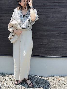 chiさん（レディース・162cm）の夏コーディネート