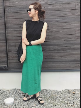 chiさん（レディース・162cm）の夏コーディネート