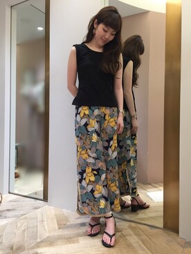 「Lily Brown」｜「アイテム（その他）」を使った、saori watanabeさん（レディース・167cm）の夏コーディネート
