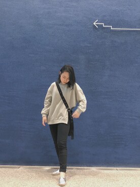 「BRAPPERS（ブラッパーズ）のアイテム」を使った、Katherine_PengYuさん（レディース・161cm）の冬コーディネート